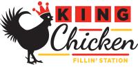 KING CHICKEN FILLIN' STATION Logo
